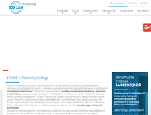 Tablet Screenshot of kojak.com.pl